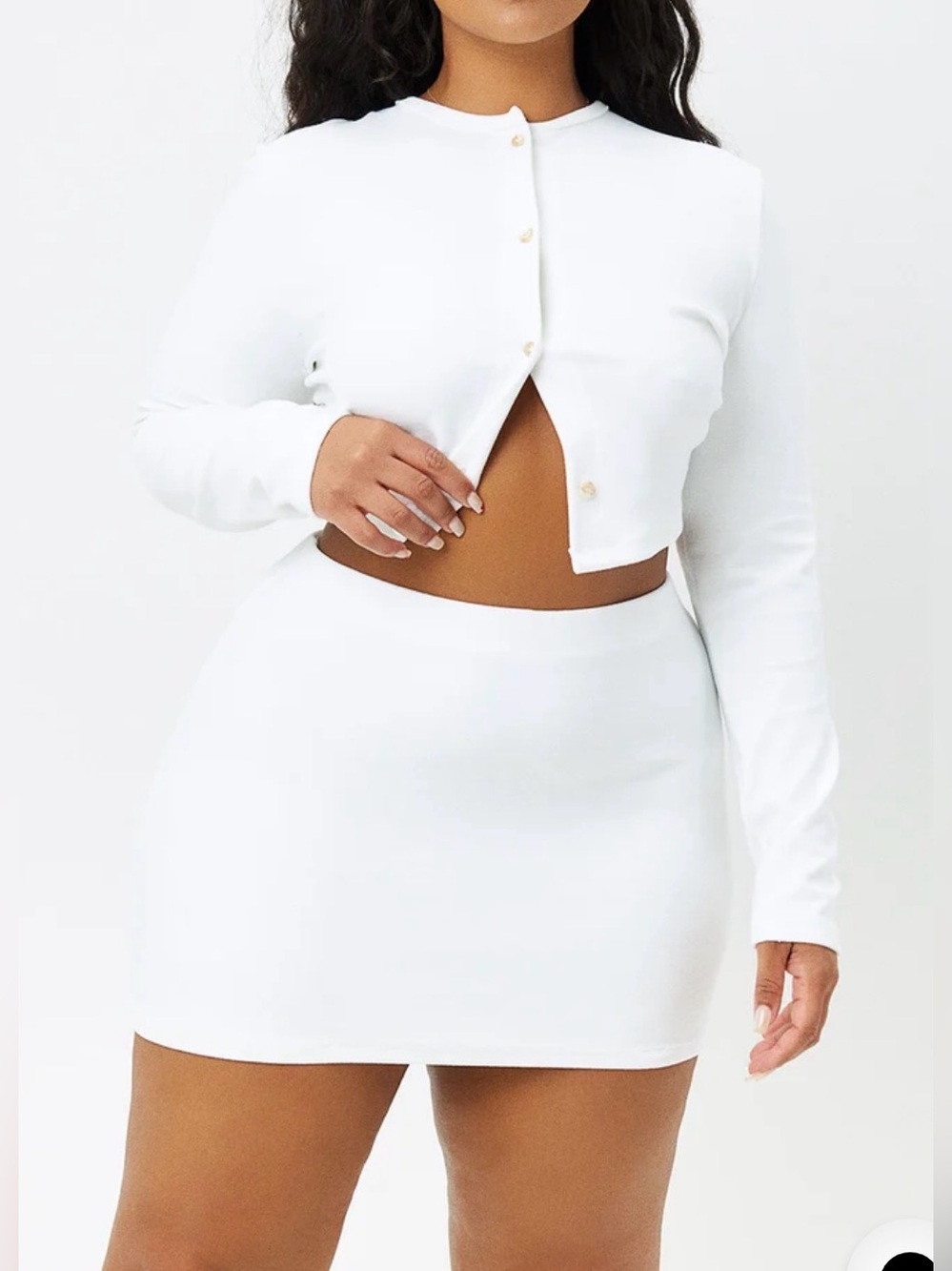 NWT Frankie’s Bikini Windward Terry Skirt 
$90 Retail
Size Large